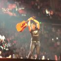 Luke Smash! Watch Luke Bryan Smash His Guitar to the Restful Sounds of “Enter Sandman”